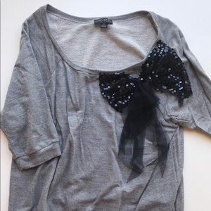 Forever 21 bow sweater